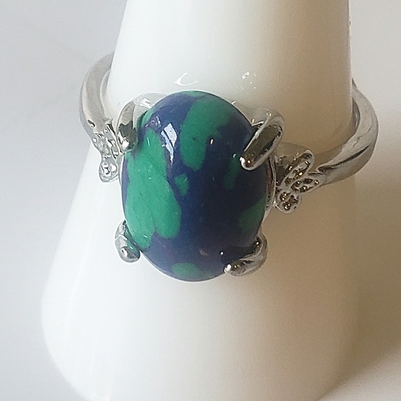 5. Oval, Boho style Vintage Ring, size 20 (9.5 US) NWT - Picture 1 of 1